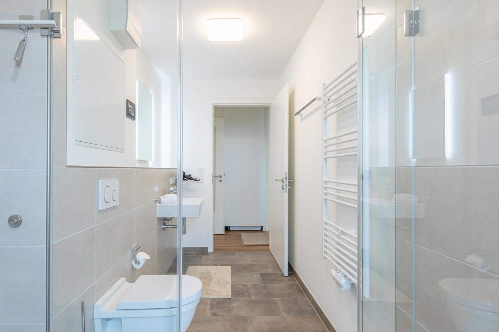 Ferienwohnung Ferhaaling Mit Direktem Seeblick Nordstrand Exterior foto